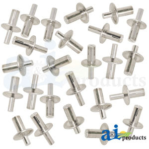 A-RVT531 Rivet, Brazier Head, .250