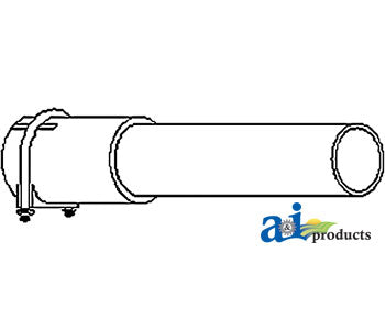 A-S334X24 Straight Pipe PN: S334X24