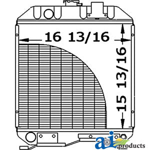 A-SBA310100630 Radiator PN: SBA310100630