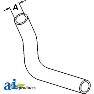 A-SBA310160750 Radiator Hose, Upper PN: SBA310160750