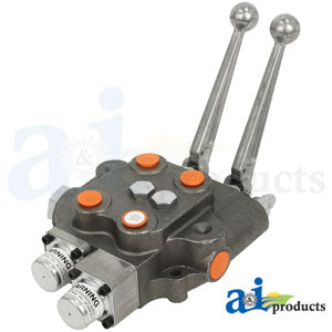 A-SBAF2 Double Spool - open center valve PN: SBAF2