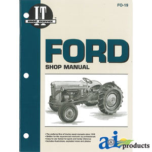A-SMFO19 Ford New Holland Shop Manual PN: SMFO19