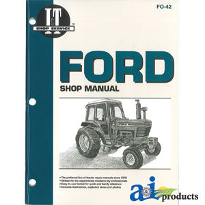 A-SMFO42 Ford New Holland Shop Manual PN: SMFO42