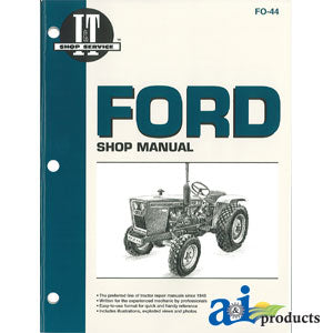 A-SMFO44 Ford New Holland Shop Manual PN: SMFO44