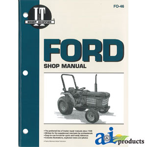 A-SMFO46 Ford New Holland Shop Manual PN: SMFO46
