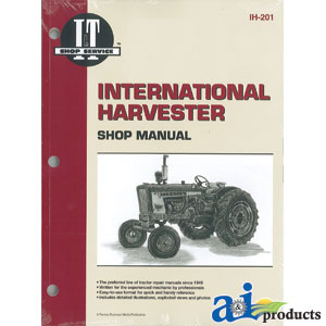 A-SMIH201 International Harvester (Farmall) Shop Manual PN: SMIH201