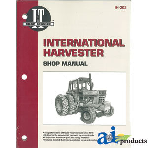 A-SMIH202 International Harvester (Farmall) Shop Manual PN: SMIH202