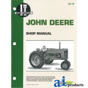 A-SMJD10 John Deere Shop Manual PN: SMJD10