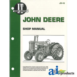 A-SMJD16 John Deere Shop Manual PN: SMJD16