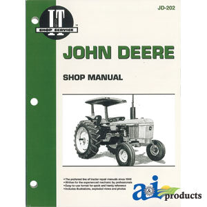 A-SMJD202 John Deere Shop Manual PN: SMJD202