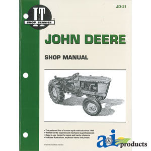 A-SMJD21 John Deere Shop Manual PN: SMJD21