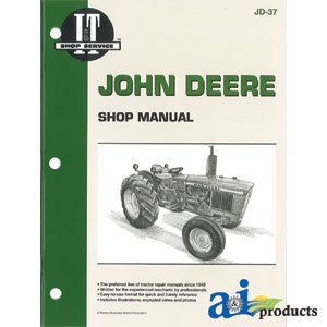 A-SMJD37 John Deere Shop Manual PN: SMJD37