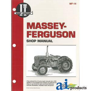 A-SMMF14 Massey-Ferguson Shop Manual PN: SMMF14