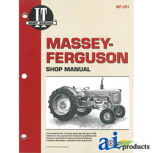 A-SMMF201 Massey-Ferguson Shop Manual PN: SMMF201