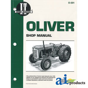 A-SMO201 Oliver & Cockshutt Shop Manual PN: SMO201