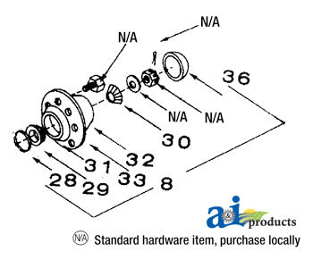 A-SP19125 HUB W/CUPS 777 PN: SP19125