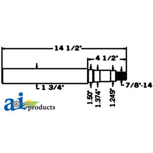 A-SP2760 Spindle PN: SP2760