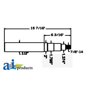 A-SP4910 Spindle PN: SP4910
