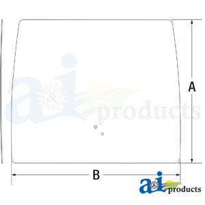 A-SU26078 Glass, Front Windshield PN: SU26078