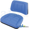 A-T103BU Seat Cushion Set, Trapezoid, Blue PN: T103BU