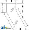 A-T113466 Glass, Rear, Lower (RH/LH) PN: T113466