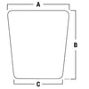 A-T151721 Glass, Front Windshield PN: T151721