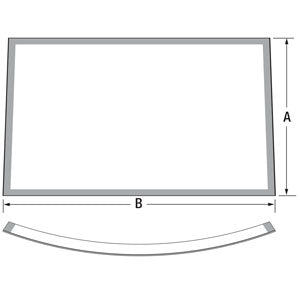 A-T167519 Glass, Rear Window PN: T167519