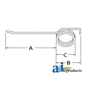A-T17350 Rake Tooth PN: T17350