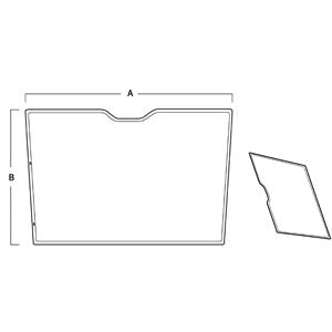 A-T202075 Glass, Rear PN: T202075