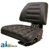 A-T222BL Seat w/ Trapezoid Backrest, BLK, 300 lb / 136 kg Weight Limit PN: T222BL
