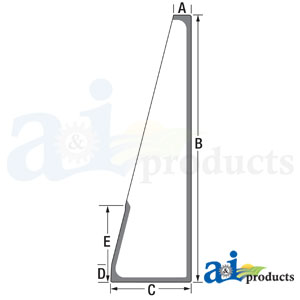 A-T230095 Glass, RH Front PN: T230095