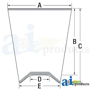 A-T230096 Glass, Front Windshield PN: T230096