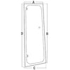 A-T249266 Glass, RH Vent Window PN: T249266