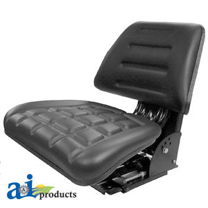 A-TF222BL Flip-Up Seat, Trapezoid Back, BLK PN: TF222BL