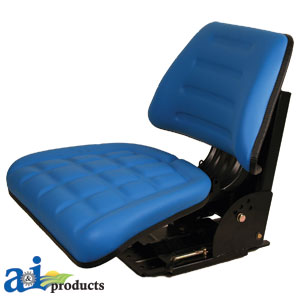 A-TF222BU Flip-Up Seat, Trapezoid Back, BLU PN: TF222BU