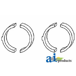 A-31137551/61 Washer Set, Thrust (Std, set of 4) PN: 31137551/61