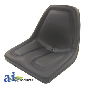 A-TM333BL Michigan Style Seat, w/o Slide Track, BLK PN: TM333BL