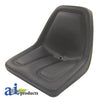 A-TM333BL Michigan Style Seat, w/o Slide Track, BLK PN: TM333BL