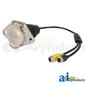 CabCAM Plug, Camera End, 2 Camera Capability TR5237 A&I Part No: A-TR5237