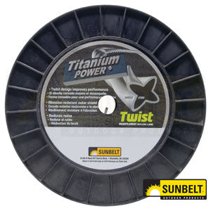 A-B155095 Titanium Power Trimmer Line, .095