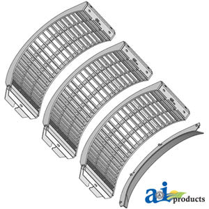 A-V18059 Concave STS, Small Wire, Ext. Wear PN: V18059