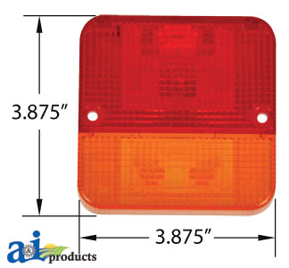 A-VLC2052 Trailer Board Light Lens PN: VLC2052