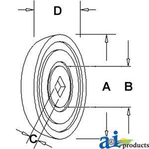 A-VLH6706 Washer, large PN: VLH6706