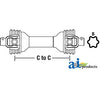 A-W250012100101 Driveline, Complete With 1-3/8