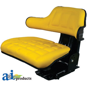 A-WF222YL Flip-Up Seat, Wrap Around Back, YLW PN: WF222YL
