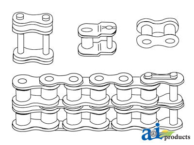 A-CL60D 60 Double Connector Link (Drives) PN: CL60D