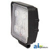 A-WL125 Work Lamp, LED, Flood, Square PN: WL125