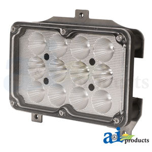 A-WL1375 Work Lamp, LED, Flood / Spot Combo, Hi / Low, Rectangle PN: WL1375