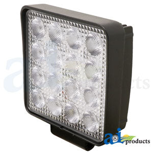 A-WL15E Work Lamp, E-Series LED, Flood, Square PN: WL15E