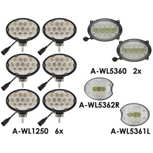 A-WL2030KT Light Kit, LED, 10 Lights PN: WL2030KT